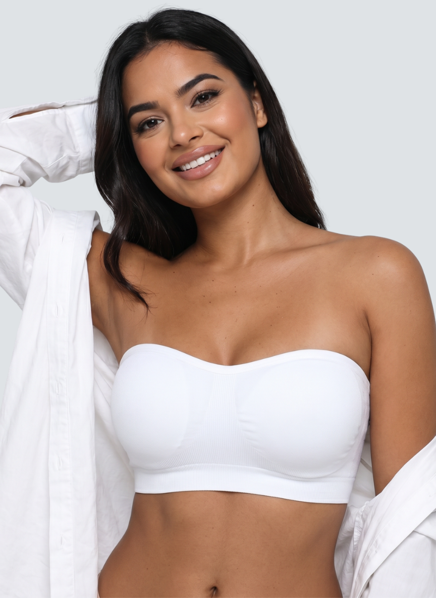 Soutien-gorge bandeau antidérapant