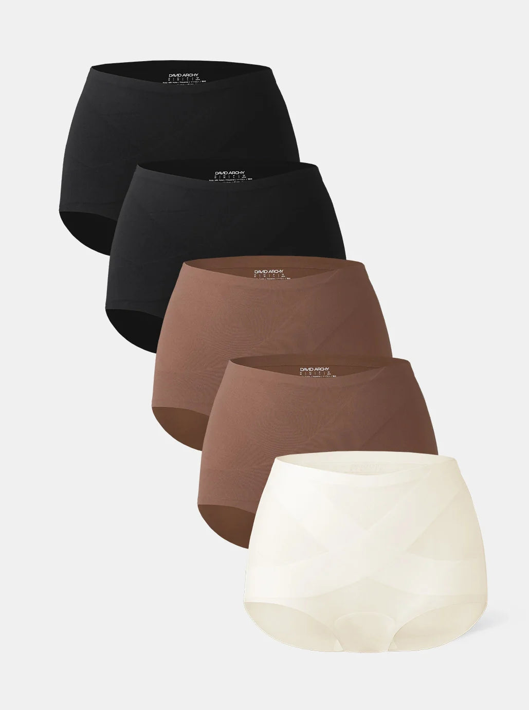 Culottes Invisibles Taille Haute (Lot de 5)