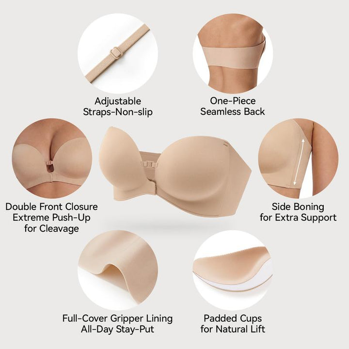 Seamless Non-Slip Wireless Jelly Bra