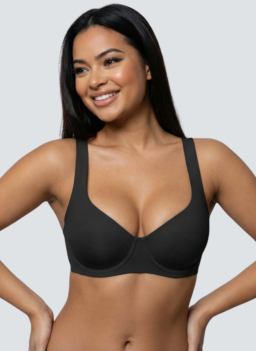 Soutien-gorge balconnet sans coutures