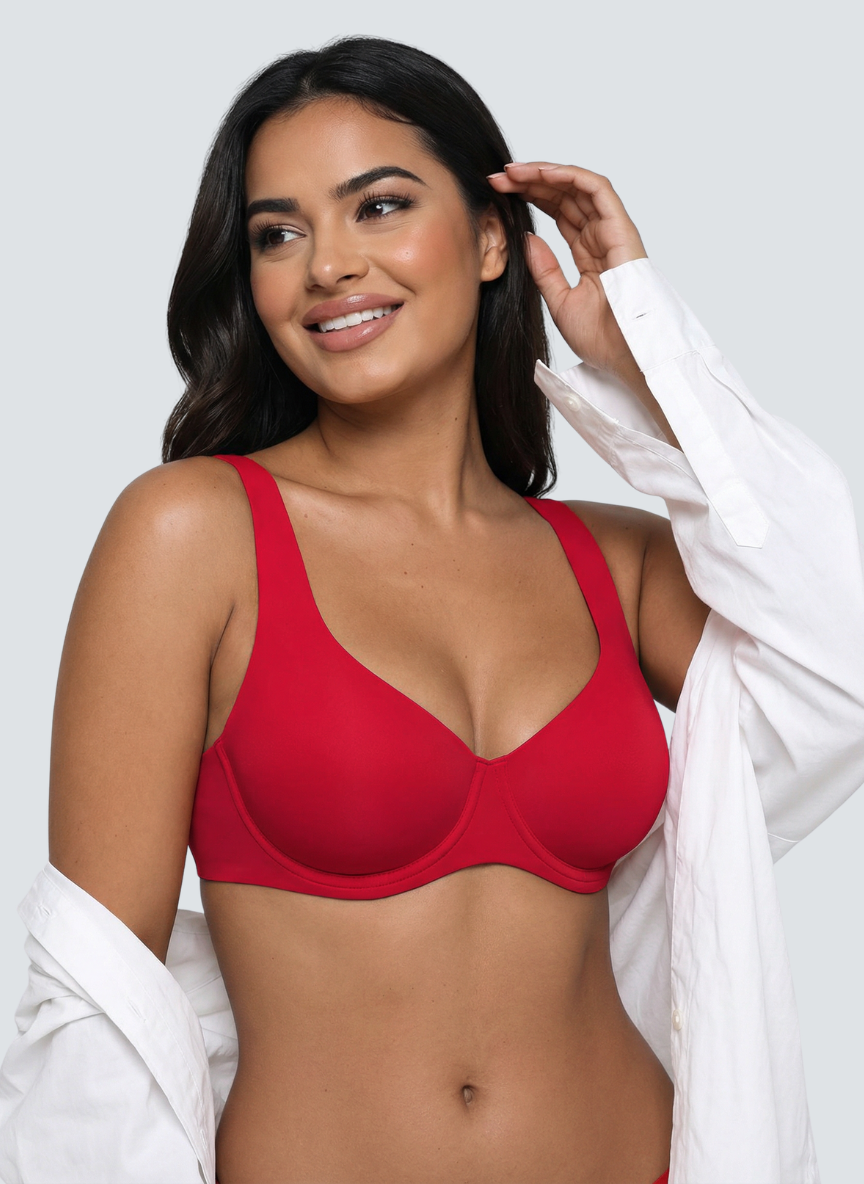 Soutien-gorge balconnet sans coutures