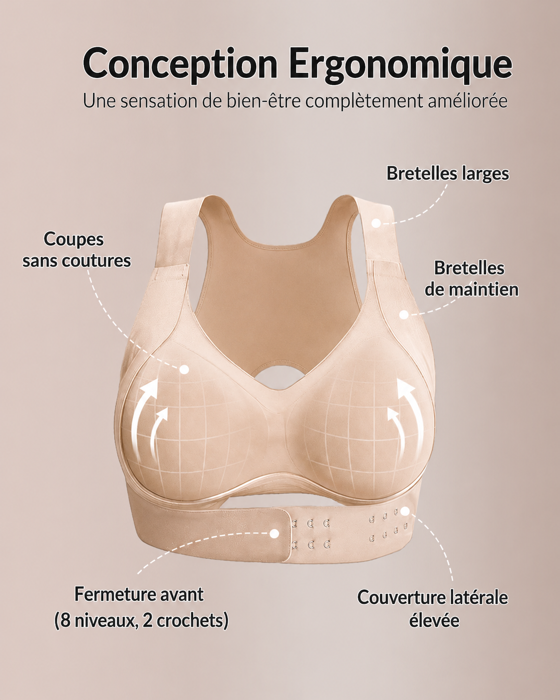 Azelle™ Soutien-gorge PostureLift