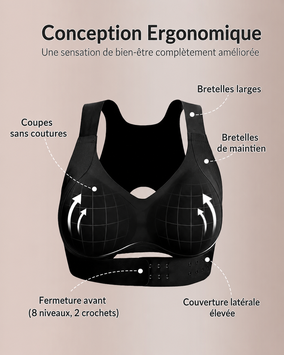 Azelle™ Soutien-gorge PostureLift