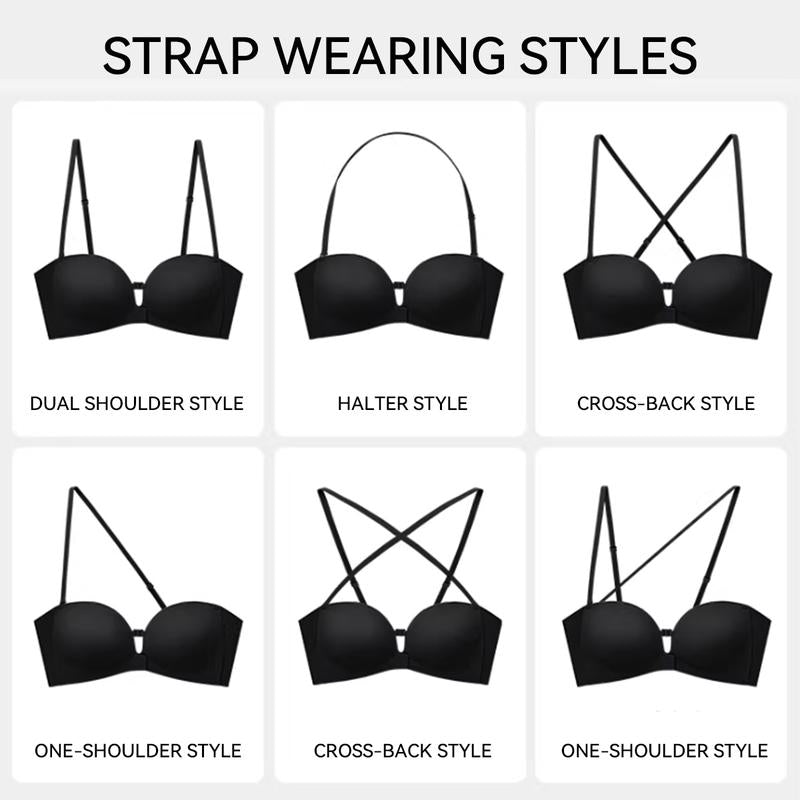 Seamless Non-Slip Wireless Jelly Bra