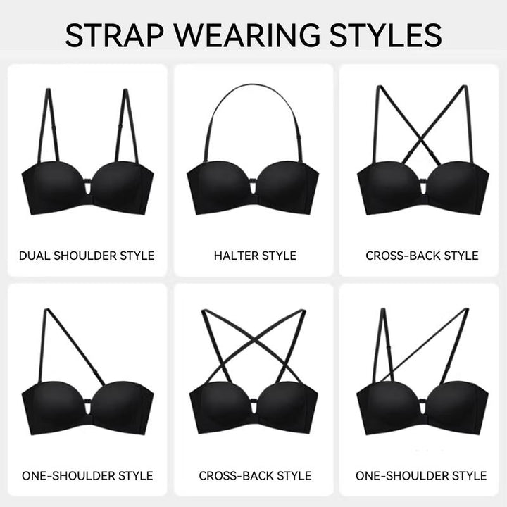 Seamless Non-Slip Wireless Jelly Bra